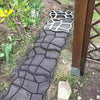 Irregular 9 Grid Path Maker Mould Garden Yard Lawn Concrete Road Paving Mold 17"