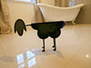 Novelty Sheep Toilet Roll Holder Bathroom Tissue Ornament Free Standing Metal