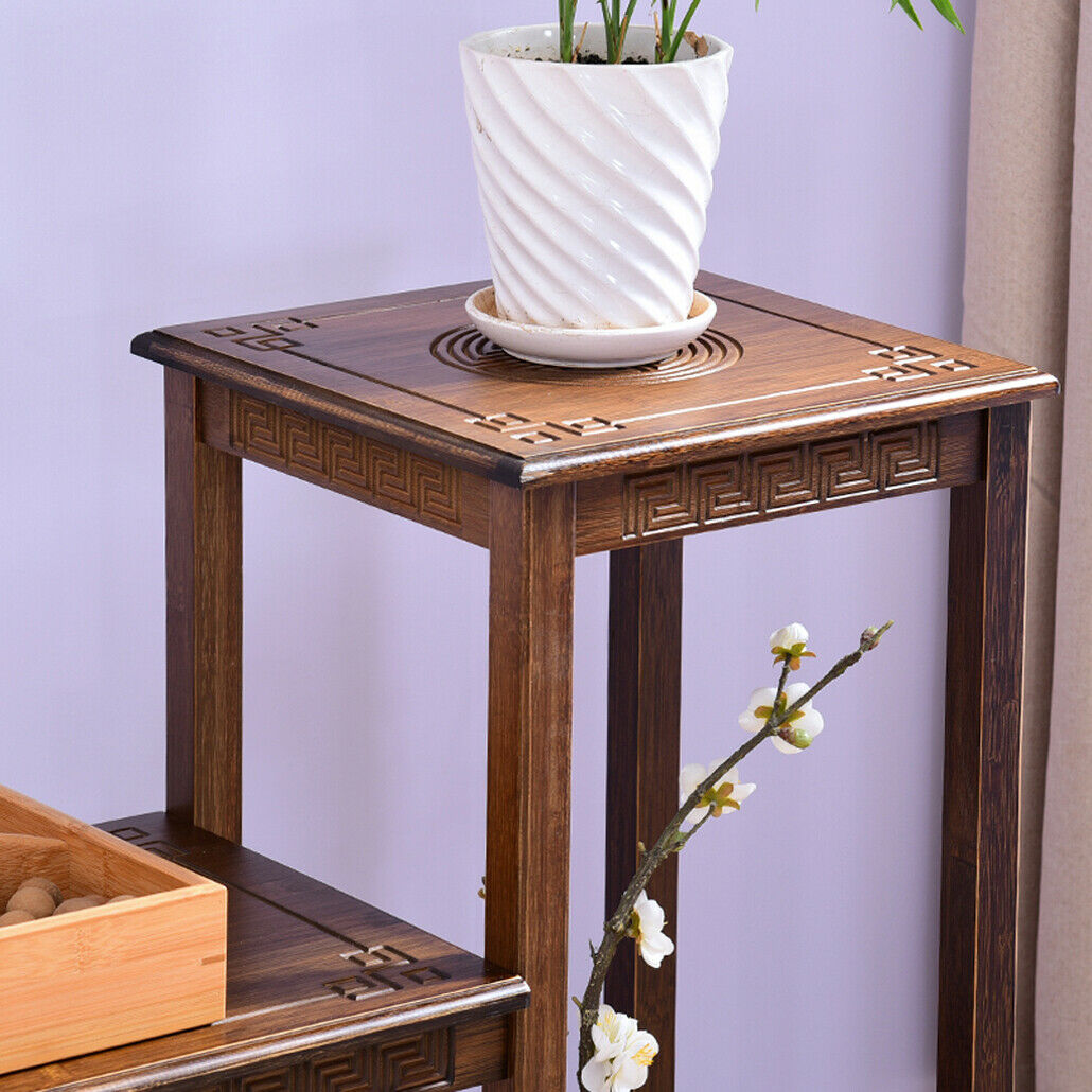 Retro Coffee Table Sofa Side Small Night Stand End Table Tray Bedroom Furniture