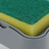 Kitchen 2 In 1 Pump Soap Dispenser Holder Sink Sponge Caddy Countertop Rack UK