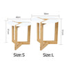 Modern Design White Chic Round Side Table Laptop End Coffe Table Home Furniture