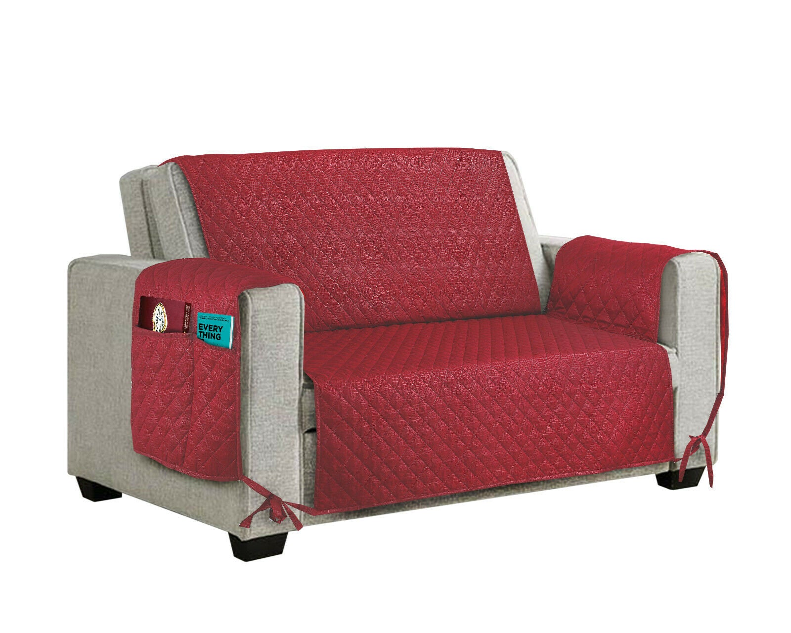 Sofa Cover Quilted Throw Washable Pet Furniture Protector Couch 1/2/3 Settee
