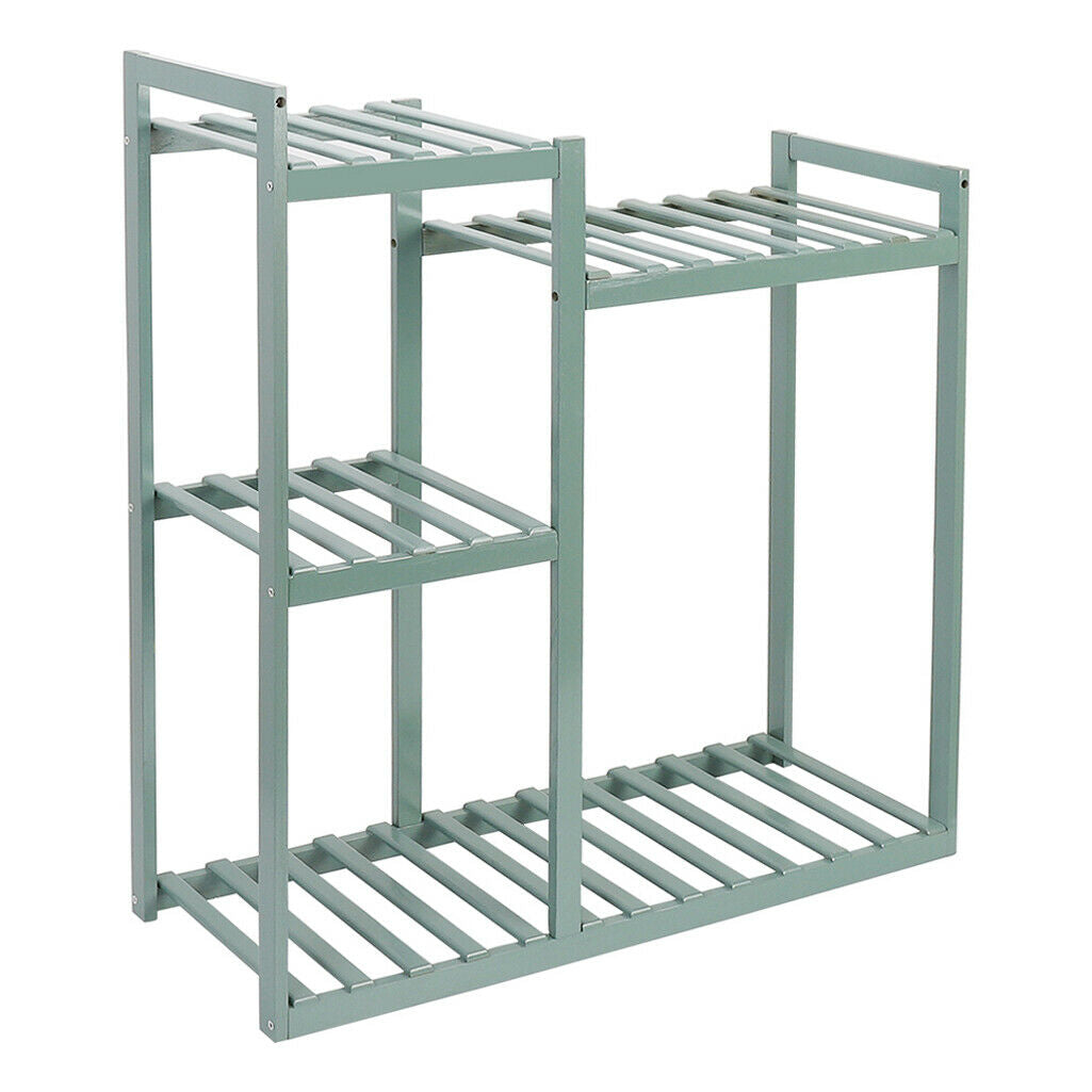 5 Tiers In & Outdoor Plant Pot Stand Cabinet Flower Display Corner Storage Shelf