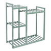 5 Tiers In & Outdoor Plant Pot Stand Cabinet Flower Display Corner Storage Shelf