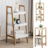 3/4 Tier Plant Pots Ladder Shelf Storage Unit Display Stand Bathroom Rack