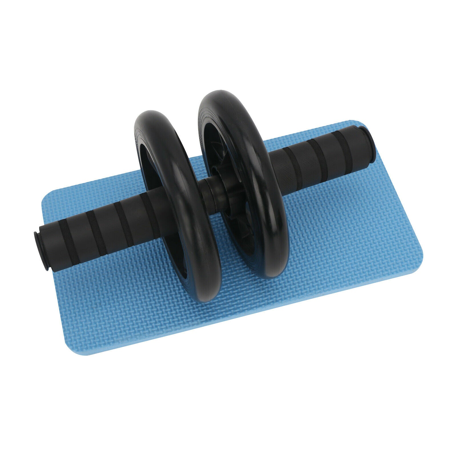 Ab Abdominal Exercise Fitness Gym Strength Training Roller Wheel W Knee Pad Mat