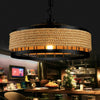 New Vintage Industrial Loft Hemp Rope Iron Pendant Ceiling Light Retro Lamp Hot