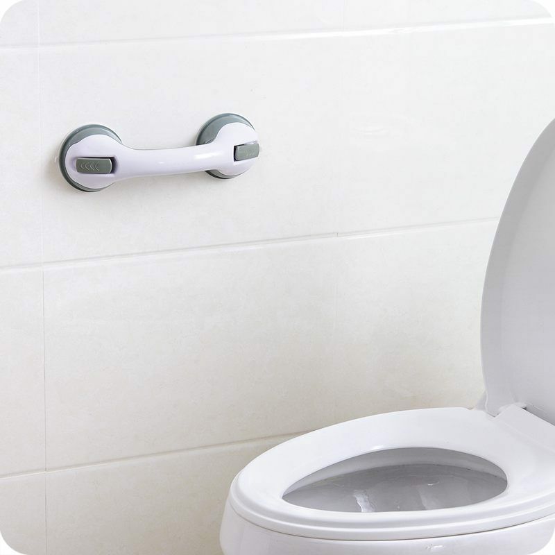 2x Safety Bathroom Aid Bath Shower Hand Grip Grab Suction Towel Rail Bar P3