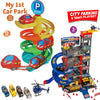 KIDS BOYS BAY GARAGE PARKING CAR TRACK BABY CHILDREN ACTIVITY PLAY TOY SET