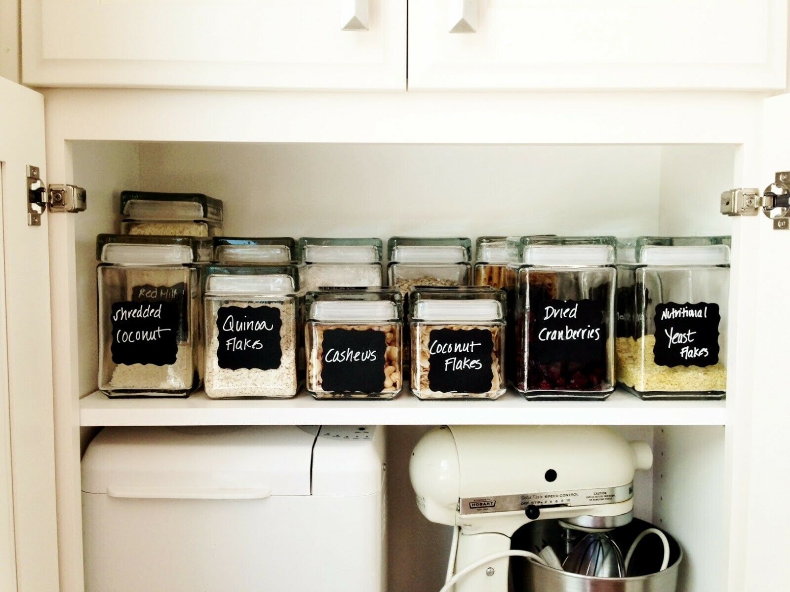 32 Blackboard Chalk Board Chalkboard Reusable Stickers Glass Jar Labels Black