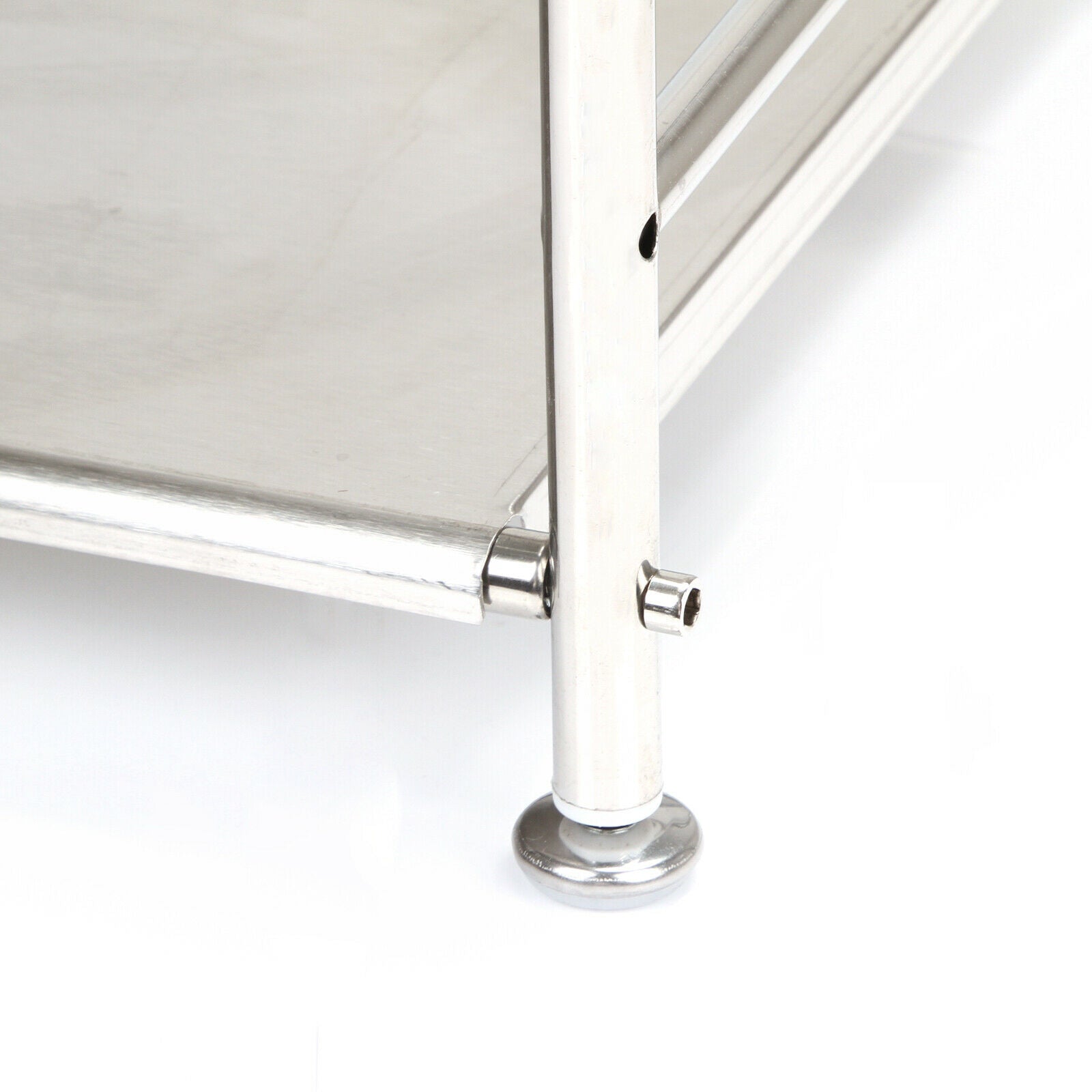 2 Tier Kitchen Shelf Stainless Steel Microwave oven Rack Stand Storage Holder