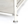 2 Tier Kitchen Shelf Stainless Steel Microwave oven Rack Stand Storage Holder