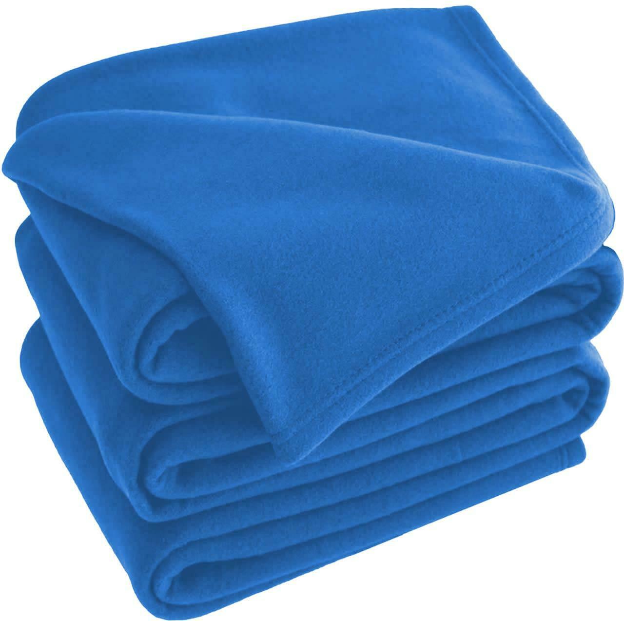 Fleece Blanket Soft & Warm Polar Single Double King Sofa Bed Throw Travel Car