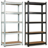 GARAGE SHELVES SHELVING 5 TIER UNIT RACKING BOLTLESS HEAVY DUTY STORAGE SHELF
