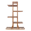 Solid Wood Plant Stand Multi-Tier Garden Planter Flowers Pots Shelf Garden Rack