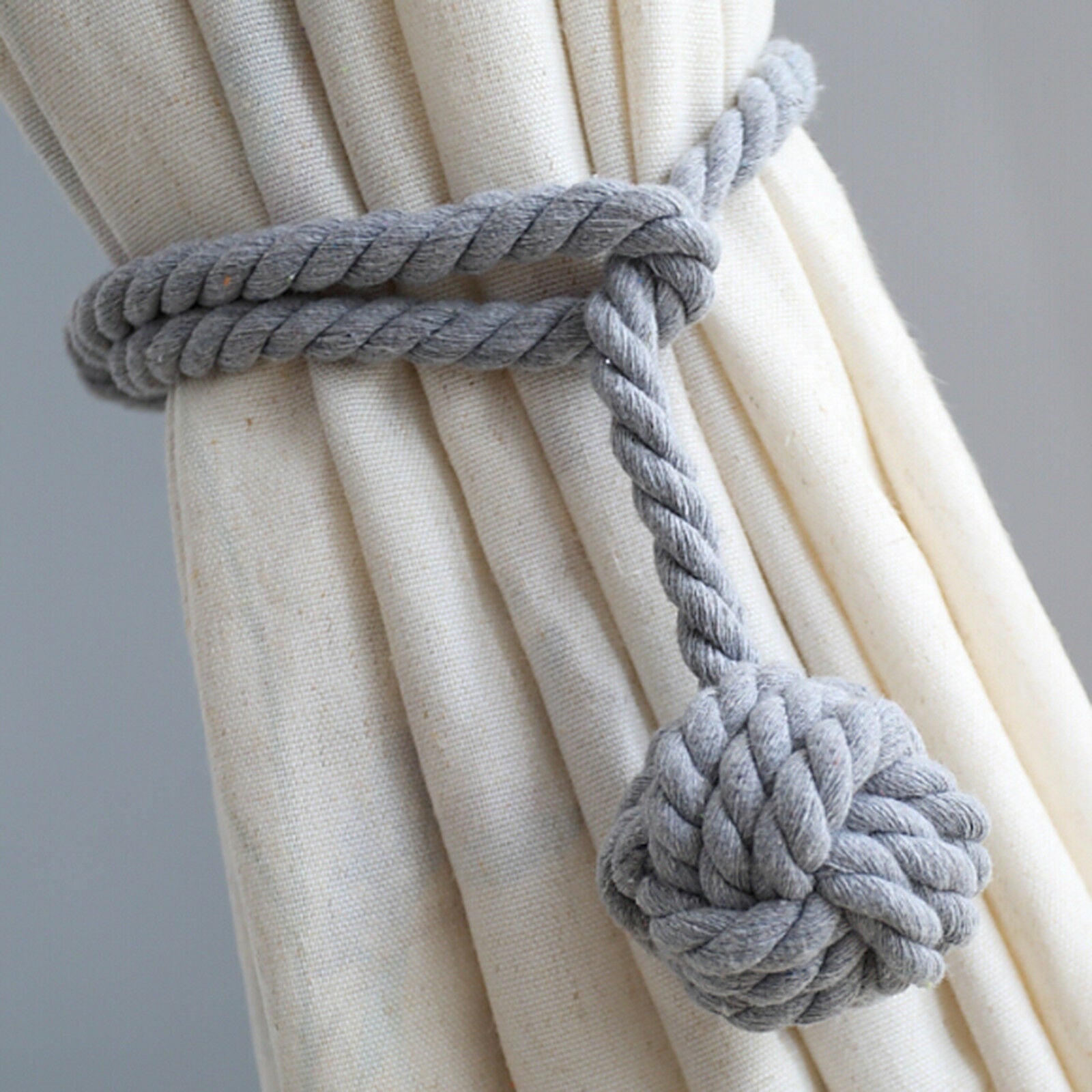2Pcs curtain rope Ball Curtain Tie backs Holdbacks Curtains & Voiles UK