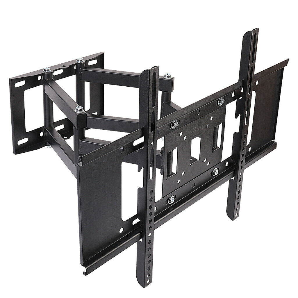 32-65" Heavy Duty Wall TV Mount Flexible Full Motion Swing Dual Long Arm Bracket