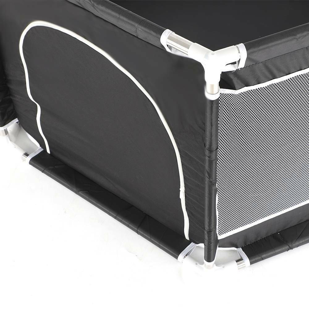 Baby Playpen 6 Sides with Round Zipper Door Play Pen for Toddlers