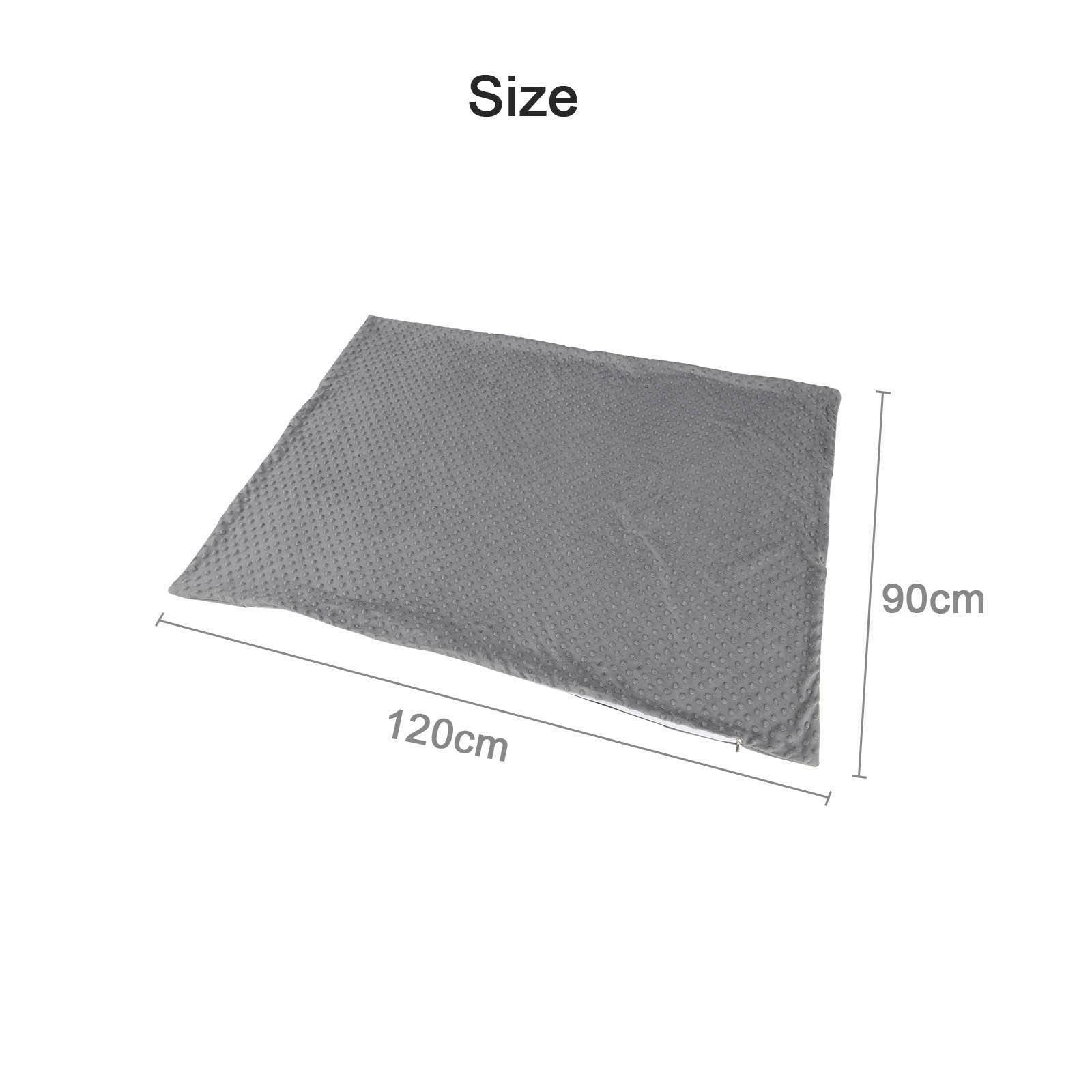 Weighted Blanket Quilt Cover Adult Sensory Therapy Deep Sleep Reduce Anxiety