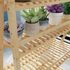 3 Tier Flower Plant Pot Shelf Stand Display Ladder Garden Rack Step Style Wooden
