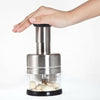 Manual Hand Press Garlic Onion Vegetable Food Chopper Cutter Processor Dicer uk