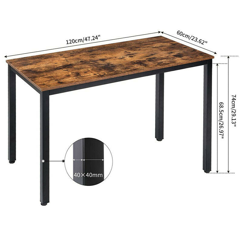 Bar Table Breakfast Kitchen Dining Room Vintage Industrial Furniture Table