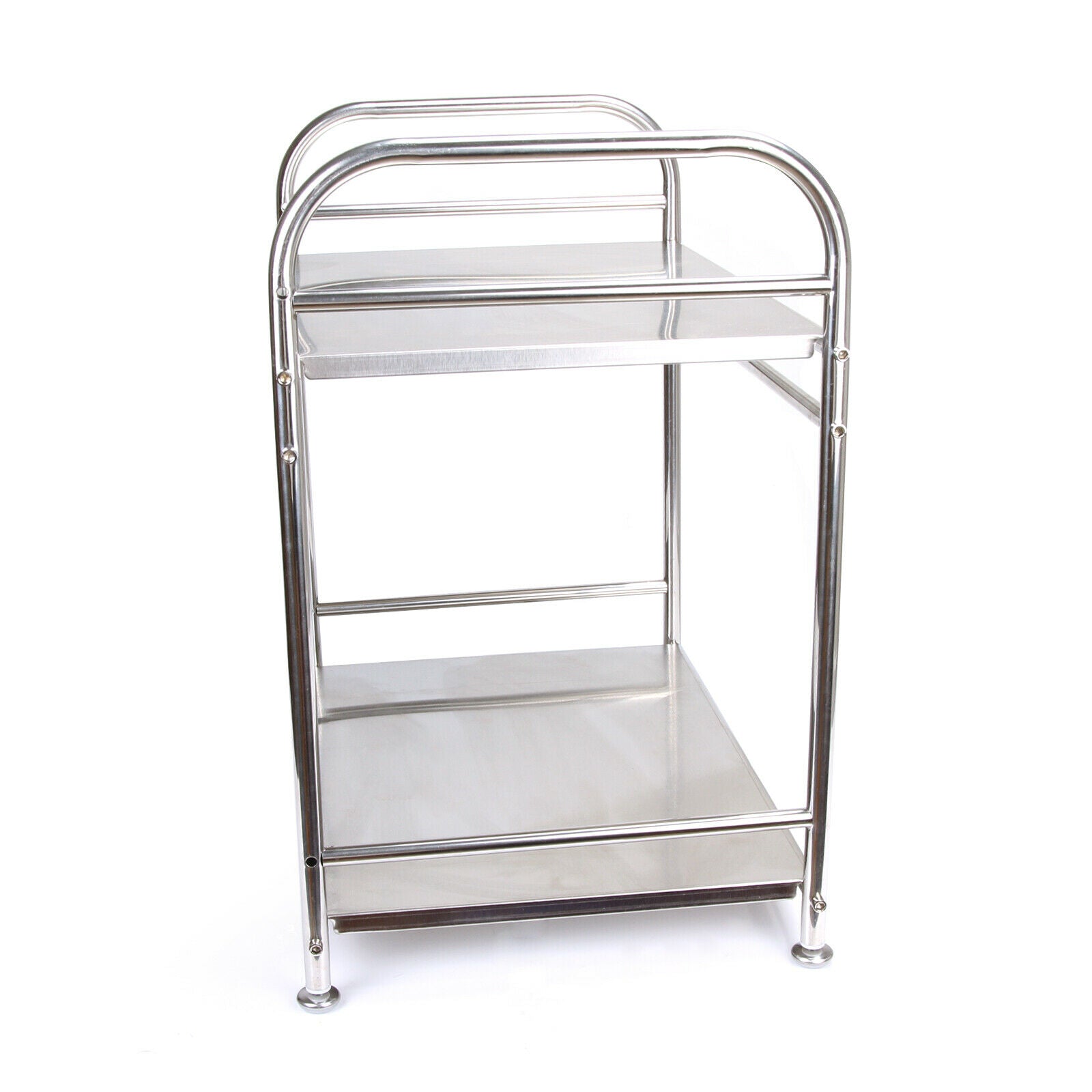 2 Tier Kitchen Shelf Stainless Steel Microwave oven Rack Stand Storage Holder
