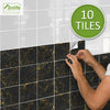 10-90X Mosaic Wall Tile Sticker Bathroom Kitchen Home Decal Decor Self Adhesive