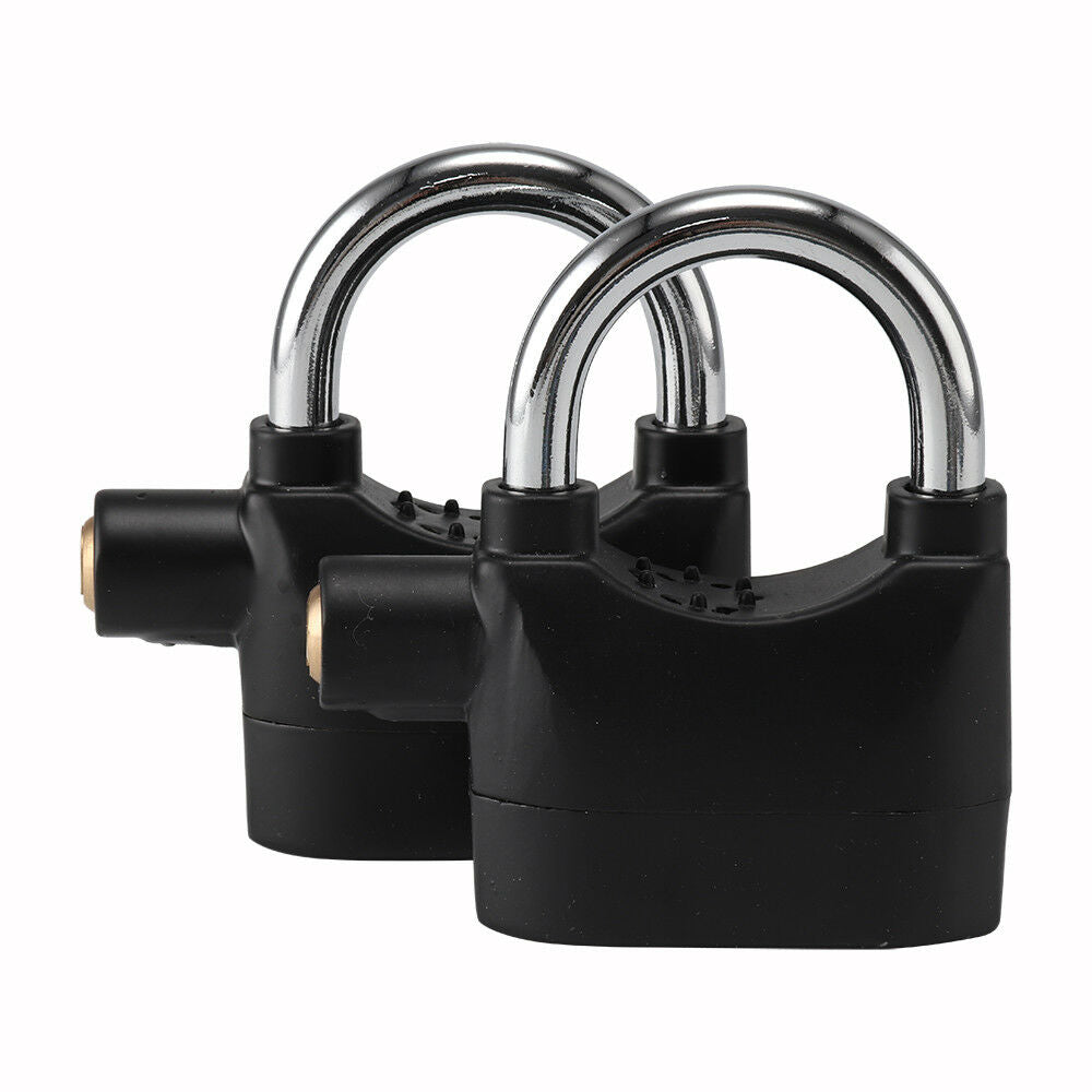 2x Motorbike Anti Theft Alarm Lock Motion Sensor Security Waterproof Bike