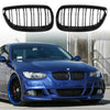 Car Front Bumper Grille Front Kidney Grill for BMW E92 2006-2009 3 Series Gloss