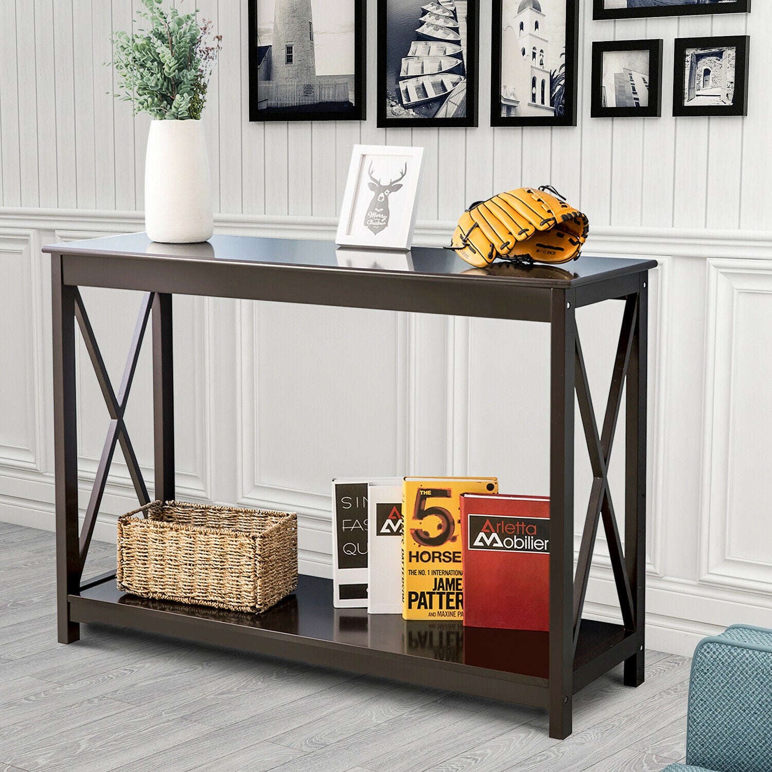 Console table Side Table office Table Wooden Console Control Table Laptop Desk