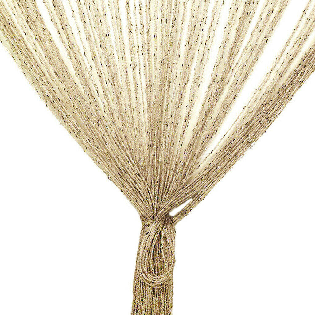 String Curtain Panels Door Fly Screen Room Divider Net Hanging