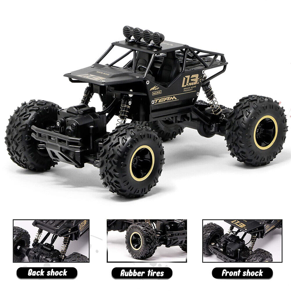 Kids Toy 4WD Electric RC Car Monster Truck Off-Road Buggy Vehicle Remote Control
