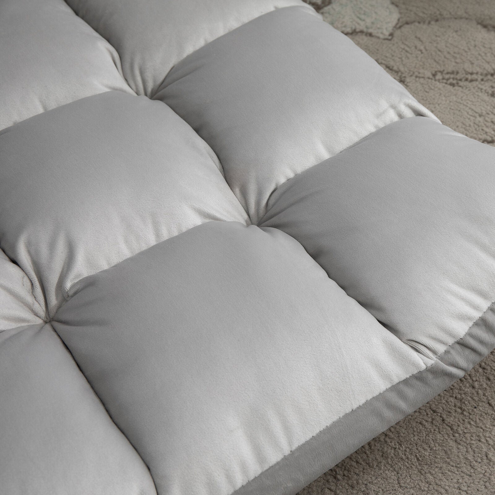 Adjustable Lazy Floor Sofa Chair Lounge Seat Gaming Couch Bed for Living Room