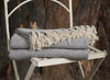 Luxury Reversible Super Soft Cotton Diamond Lrg Throw For Sofa Bed, 150 x 200cm