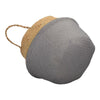 Seagrass Belly Basket Flower Plants Pots Laundry Storage Home Garden Organizer