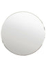 Large Round Mirror All Glass Frameless Silver Home Decor 2ft8 x 2ft8 80 X 80cm