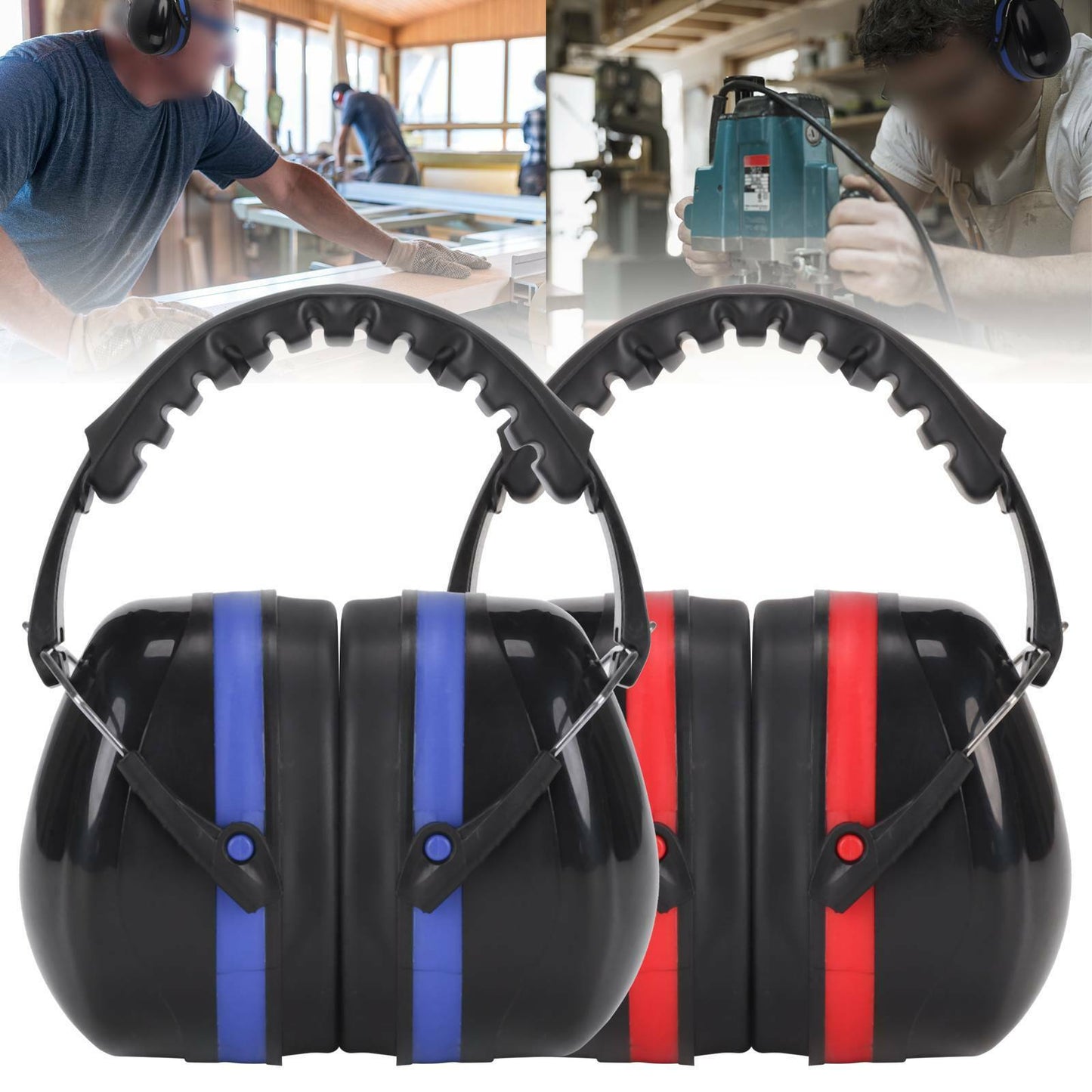 Folding Ear Defenders SNR 35dB Protectors Hearing Safety Adult For Shooting