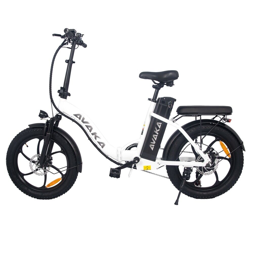 AVAKA BZ20PLUS Folding E-Bicycle E-City Bike 20x3.0" Wheel Commuter E-Bike HT