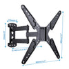 Full Motion TV Wall Mount Articulating Bracket for 32 37 40 42 46 50 TCL Sony LG