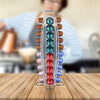 NESPRESSO 40 CAPSULE POD HOLDER STAND TOWER RACK STORAGE FOR KRUPS MAGIMIX (Coffee capsule holder)