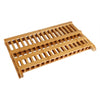 Folding Bamboo Wooden Draining Rack Dish Drainer Plate Washing Up Counter Sink