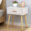 1 Drawer Wooden Bedside Table Cabinet Bedroom Furniture Storage Nightstand UK