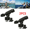 2PCS Fishing Rod Holder Adjustable 360 Degree Rack Stand For Boat Kayak Yacht A
