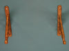 Set of 2 Cast Iron Wall Bracket Garden Hanging Basket Planter Hook (20cm)