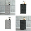 Fabric Chest of Drawers Cabinet Storage Unit Bedside Table with 2/3/4/5Drawers