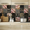 10-90X Mosaic Wall Tile Sticker Bathroom Kitchen Home Decal Decor Self Adhesive
