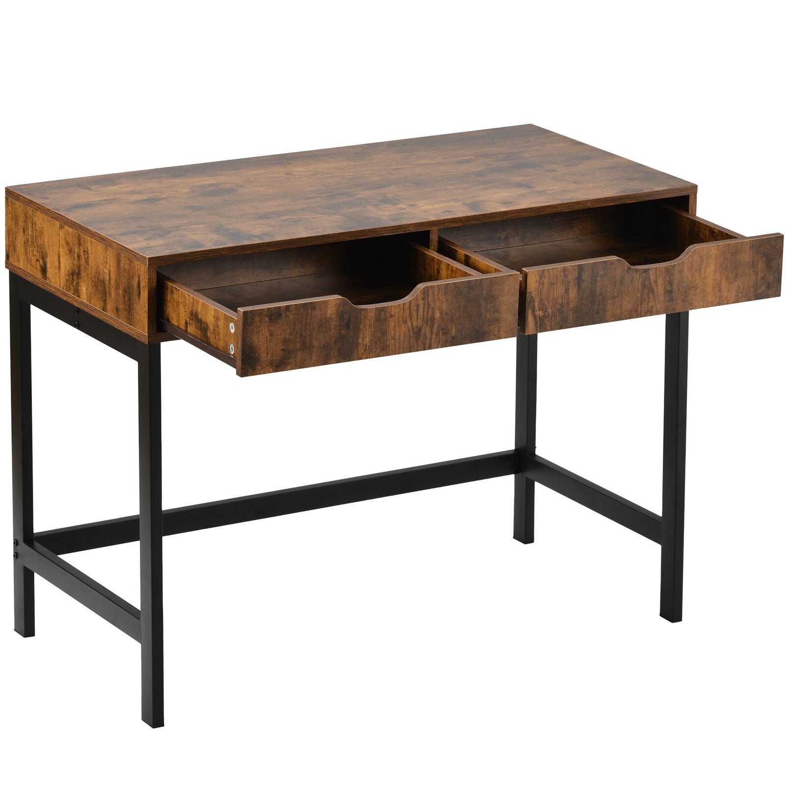 Dressing Table Make Up Desk /Writing Table with 2 Drawers Storage Industrial