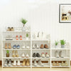 3/4/5 Tiers White Wooden Bookcase Display Stand Shoe Rack Storage Bathroom Units