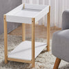 Modern Sofa Side Table End Table Bedside Stand Tray Top Living Room Bedroom Unit